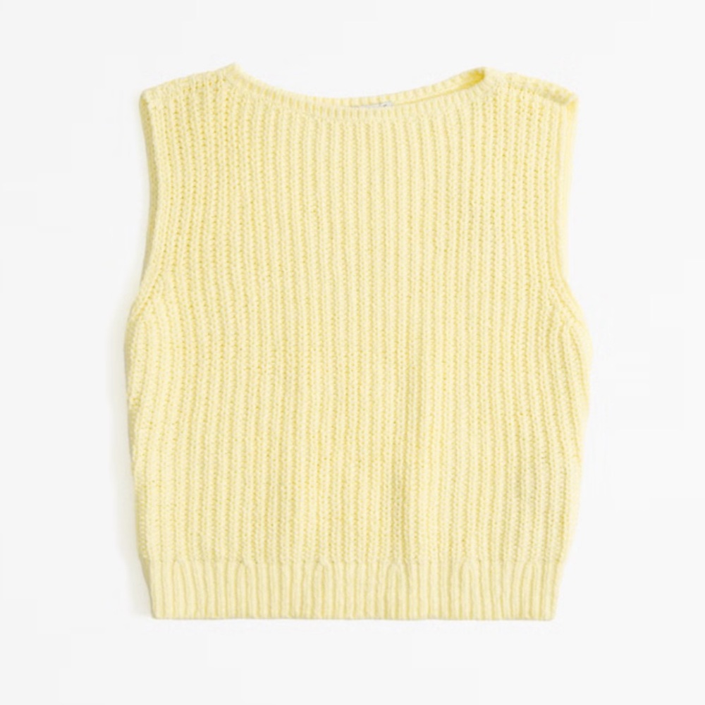 NWOT Abercrombie Slash Shaker Sweater Tank